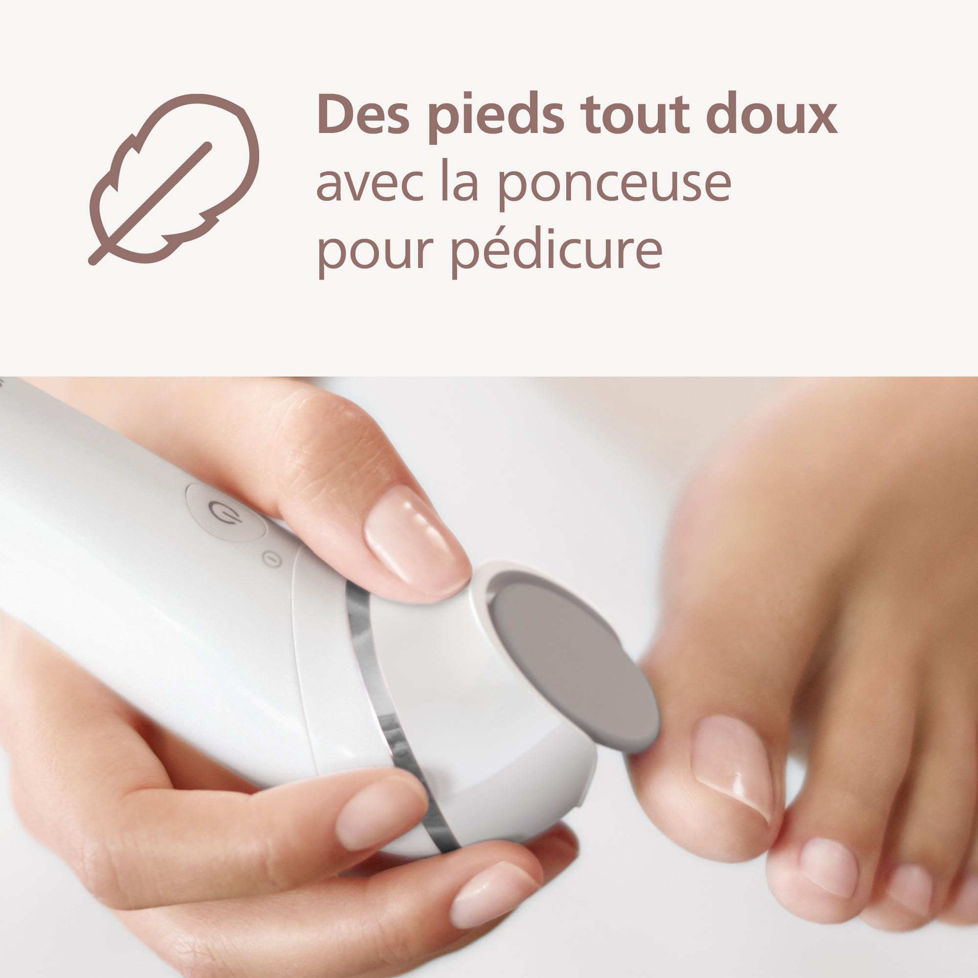 Philips Beauty Set série 9000 épilateur électrique sans fil corps visage pieds 6 accessoires BRE770/92