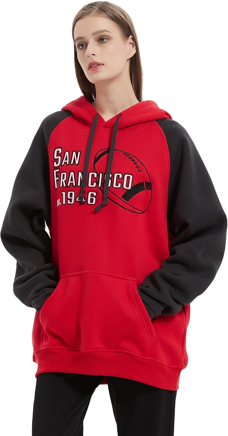 RZUO Men Women Unisex City Classic Football Embroidery Sweatshirt Apparel Pullover Hoodie - Image 6