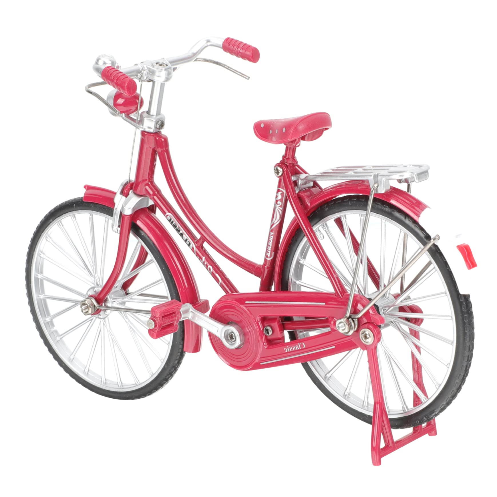 Ornement Mini Vélo Rétro 1:10 – Modèle Démontable En Alliage – Déco Bureau Et Cadeau