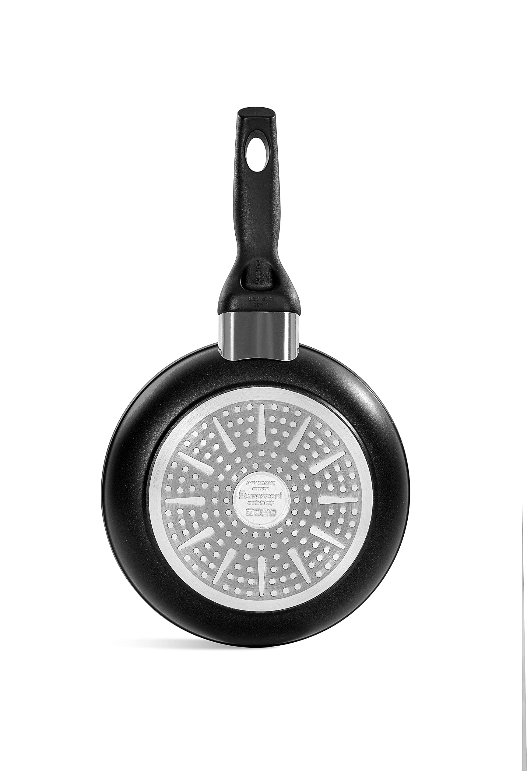 Wok Barazzoni Inox 18/10 - Ø28cm, 3.7L, Per Induzione, Made In Italy - Foto 9