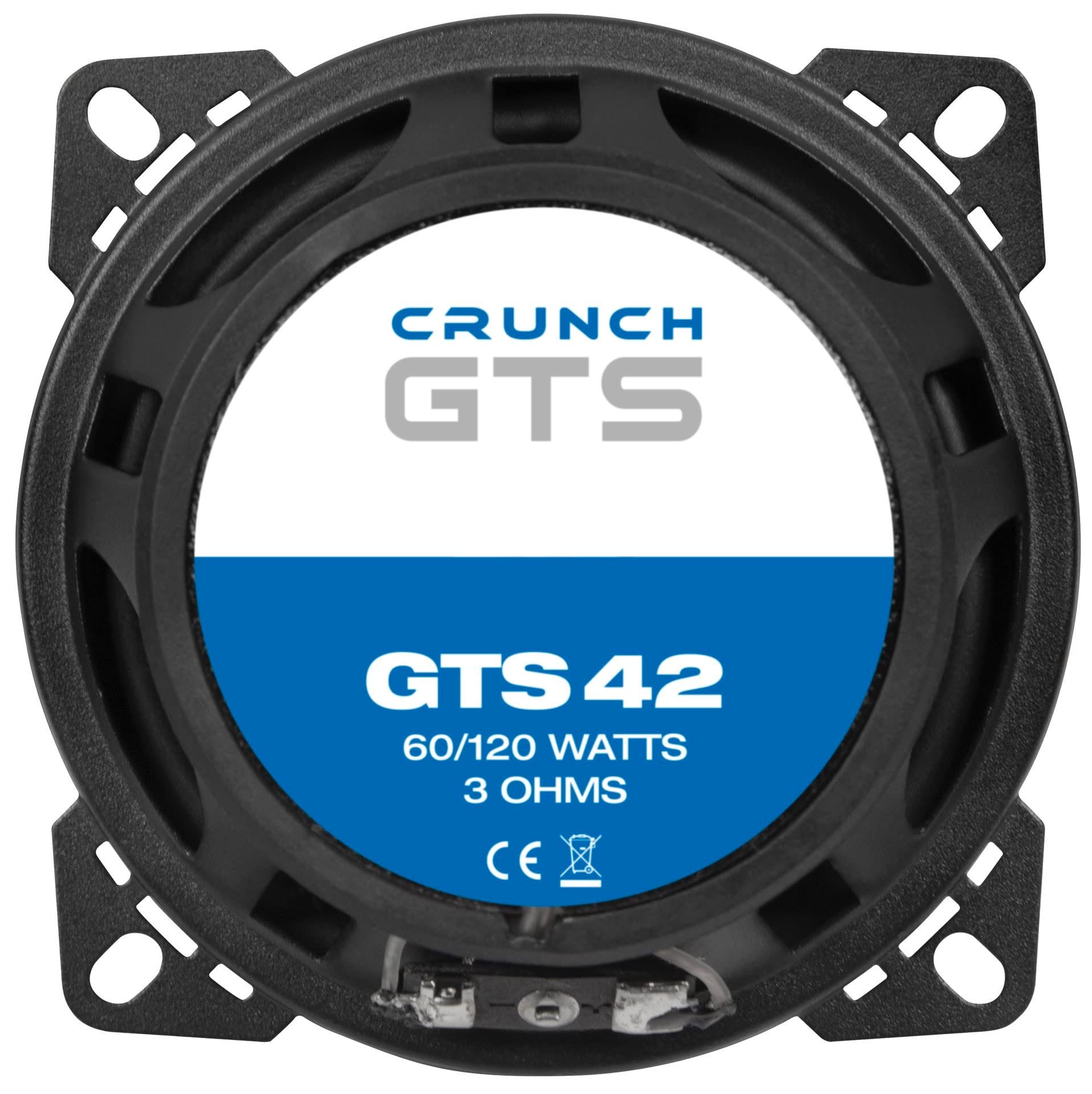 Crunch GTS42-10cm 2-Wege Koax Lautsprecher GTS 42
