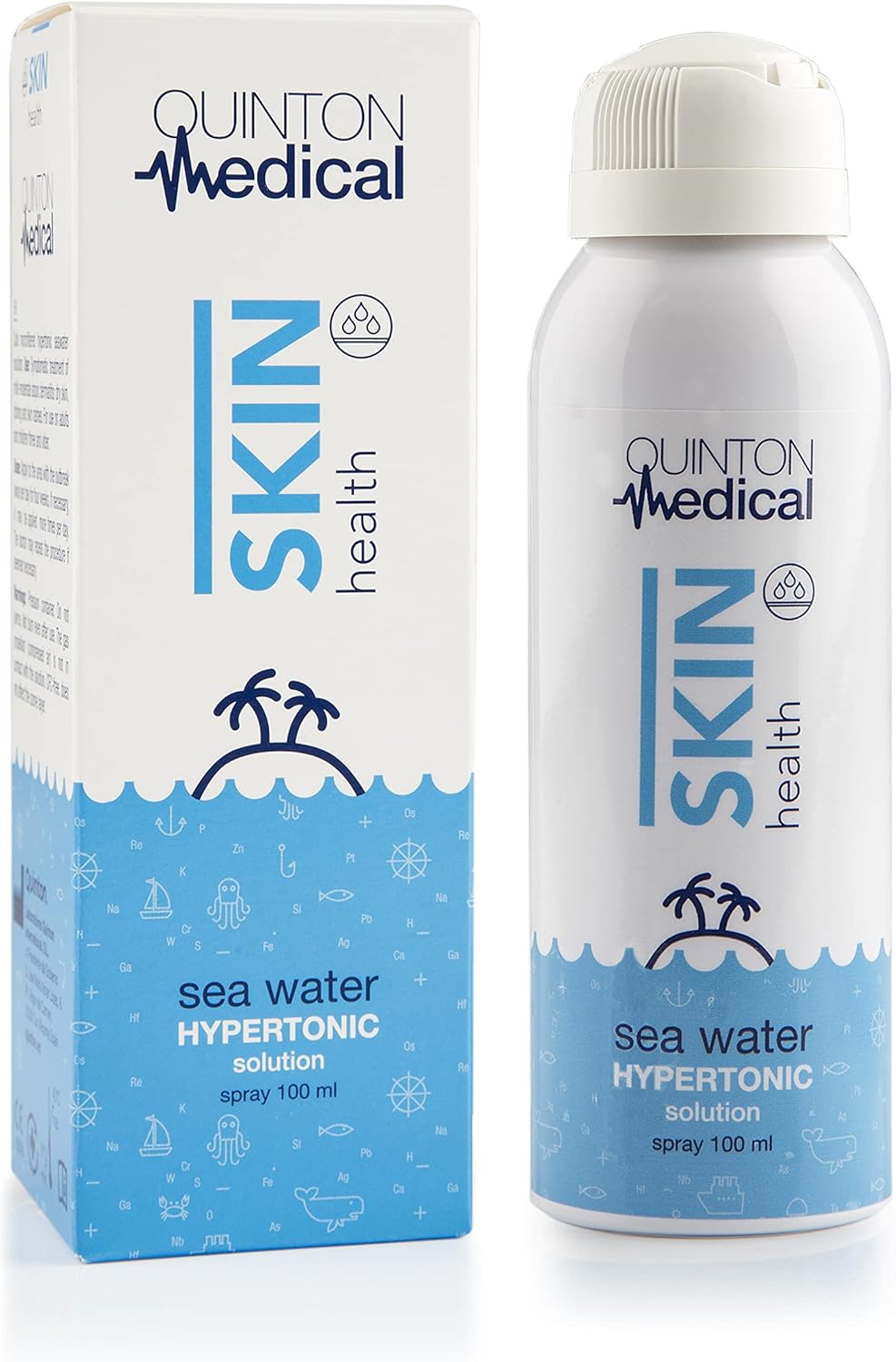 Quinton Skin Health de Quinton Spray de agua de mar hipertónica