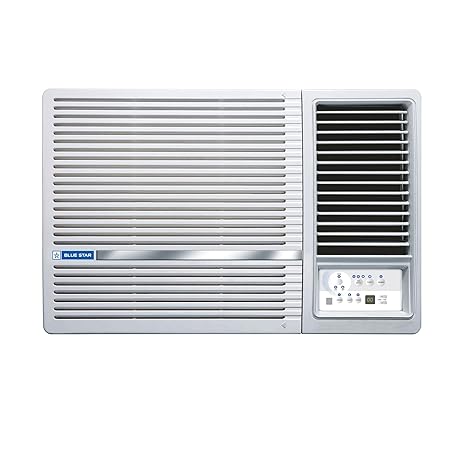 Blue Star 1.5 Ton 5 Star Window AC (100% Copper,2022 Model, WFA518LL, White)