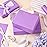 RUSPEPA Light Purple Wrapping Paper Solid Color- Mini Roll - for Christmas, Wedding, Birthday, Shower, Congrats, and Holiday - 17 Inches X 32.8 Feet
