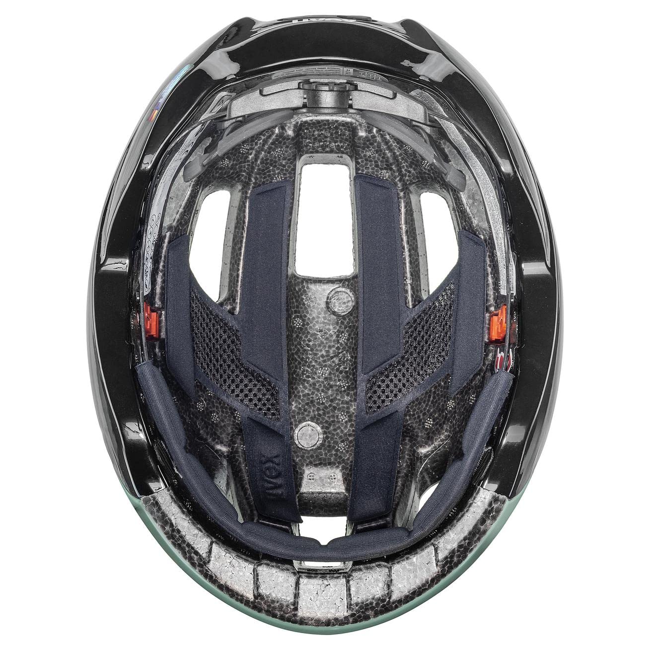 Uvex Rise Rennrad Fahrrad Helm grün/Schwarz 2023