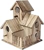 Bird Cage Bird Cage Breeding Box Black Phoenix Tiger Skin Peony Parrot Bird House Outdoor Birds Nest Bird Cage Retro Birds Nest Parakeet Cage,B