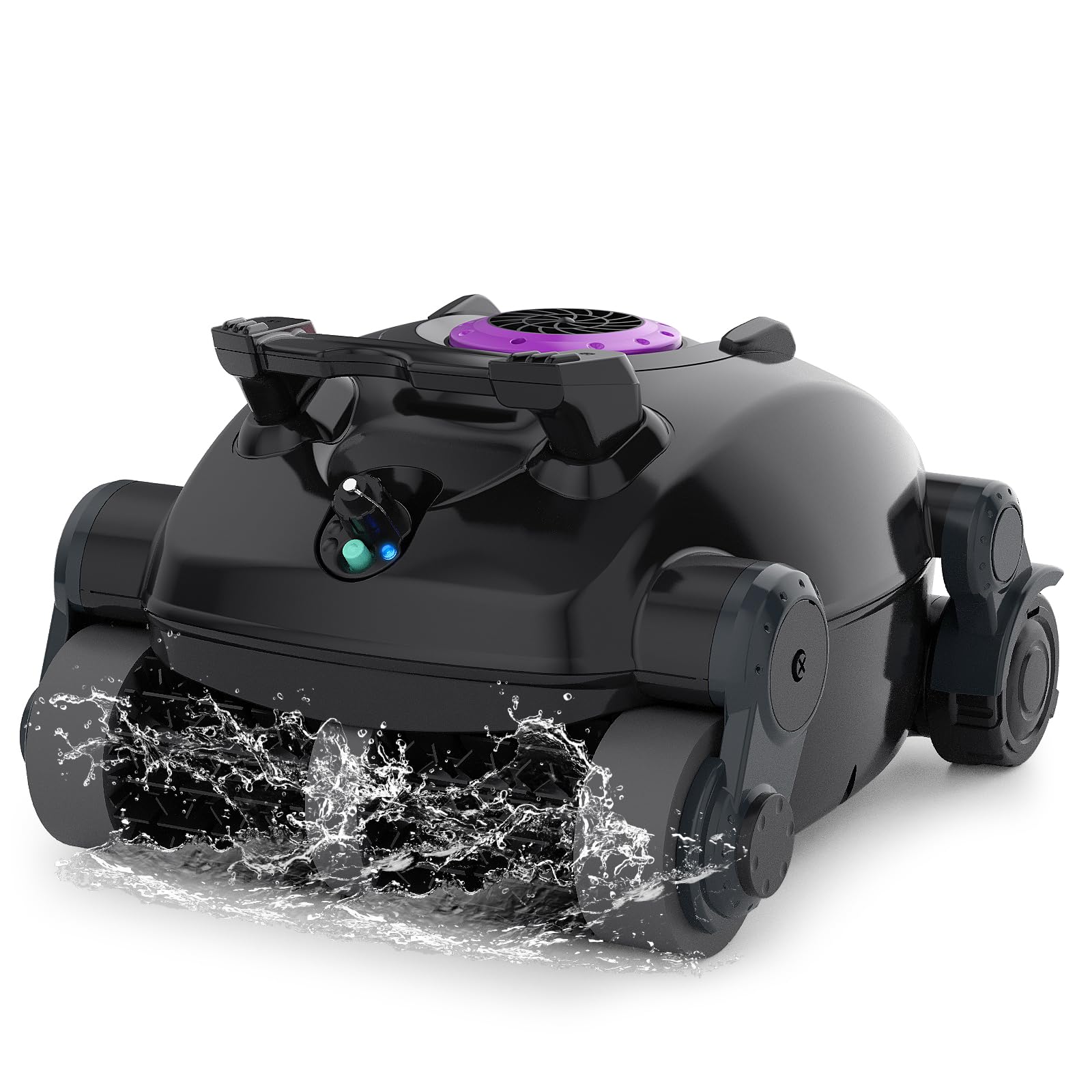 Robot nettoyeur de piscine sans fil, escalade murale, autonomie prolongée, stationnement automatique, léger, grande capacité, double moteur avancé, X1 aspirateur automatique pour piscines creusées
