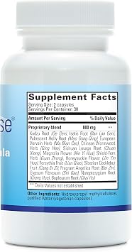 ImmunoPhase Natural Herbal Immune Support Supplement for Healthy Immune Function and Seasonal Health Challenges (60 Vegetarian Capsules)