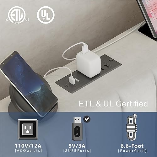 Miniatura 4 de VanAcc Base de cama tamaño Queen, plataforma tapizada de terciopelo con cabecera capitoné de canal, base de colchón con listones de madera, no