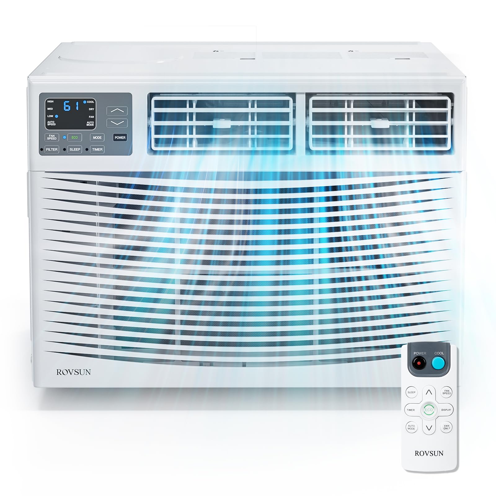 ROVSUN Smart 18000 BTU Window Air Conditioner with Remote