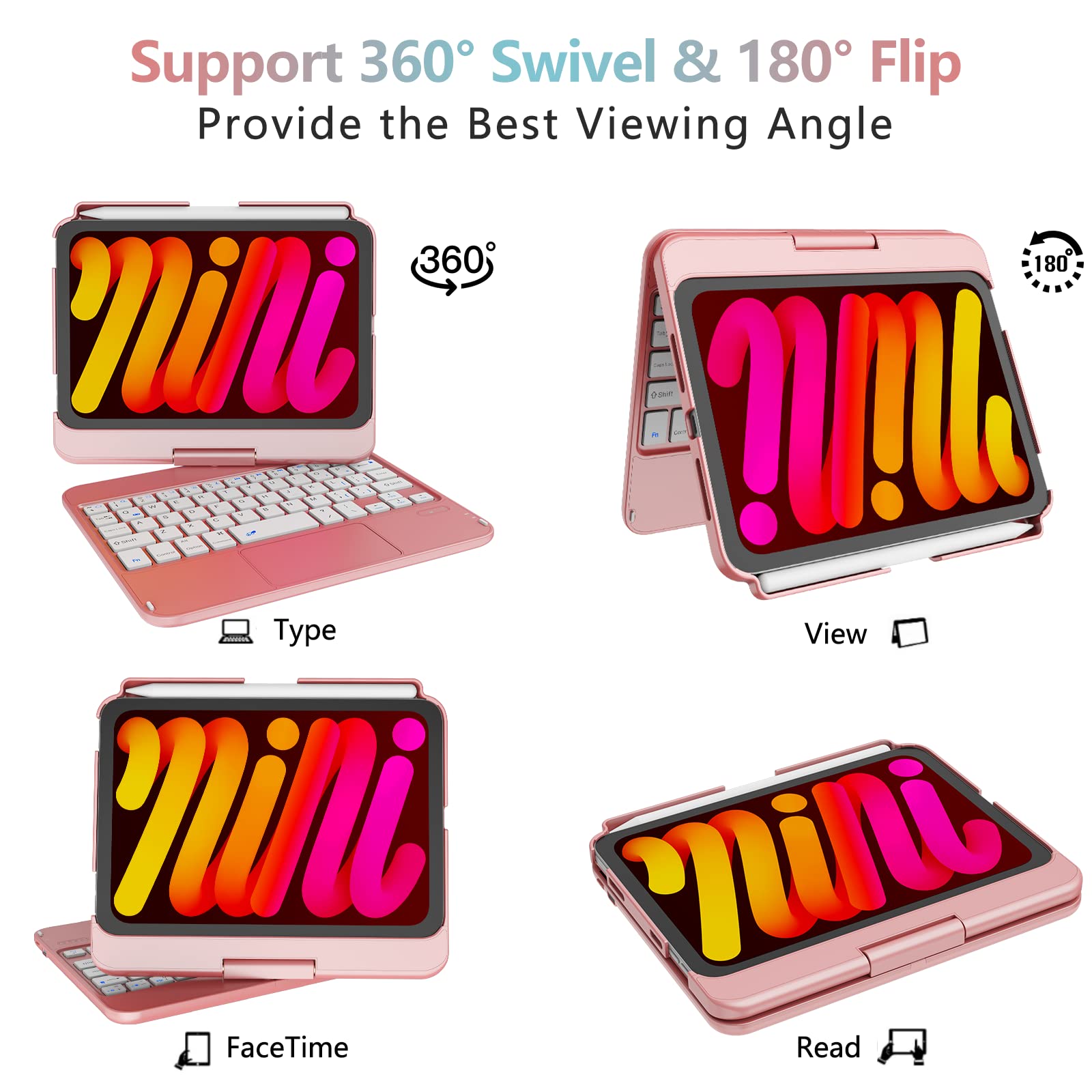 iPad MINI 第六世代　キーボードケース付き Amazon.co.jp: iPad Mini 6 ケース キーボード付き キーボード iPad
