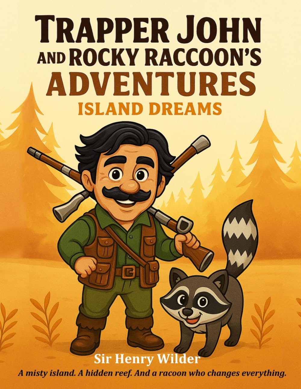 Island Dreams: A misty island. A hidden reef. And a raccoon who changes everything. (Trapper John and Rocky Raccoon’s Adventures)