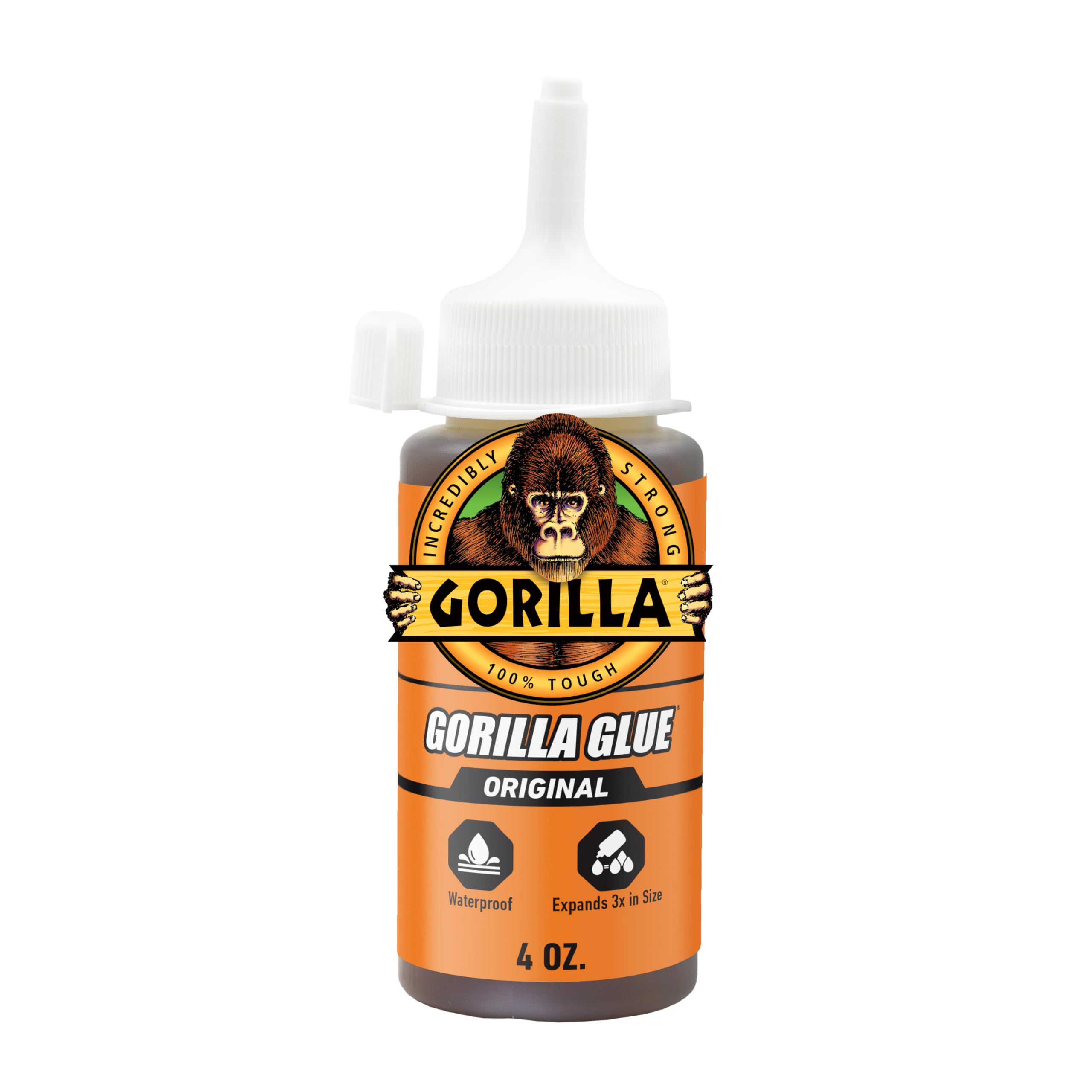 Gorilla Original Gorilla Glue, 4 oz, Brown