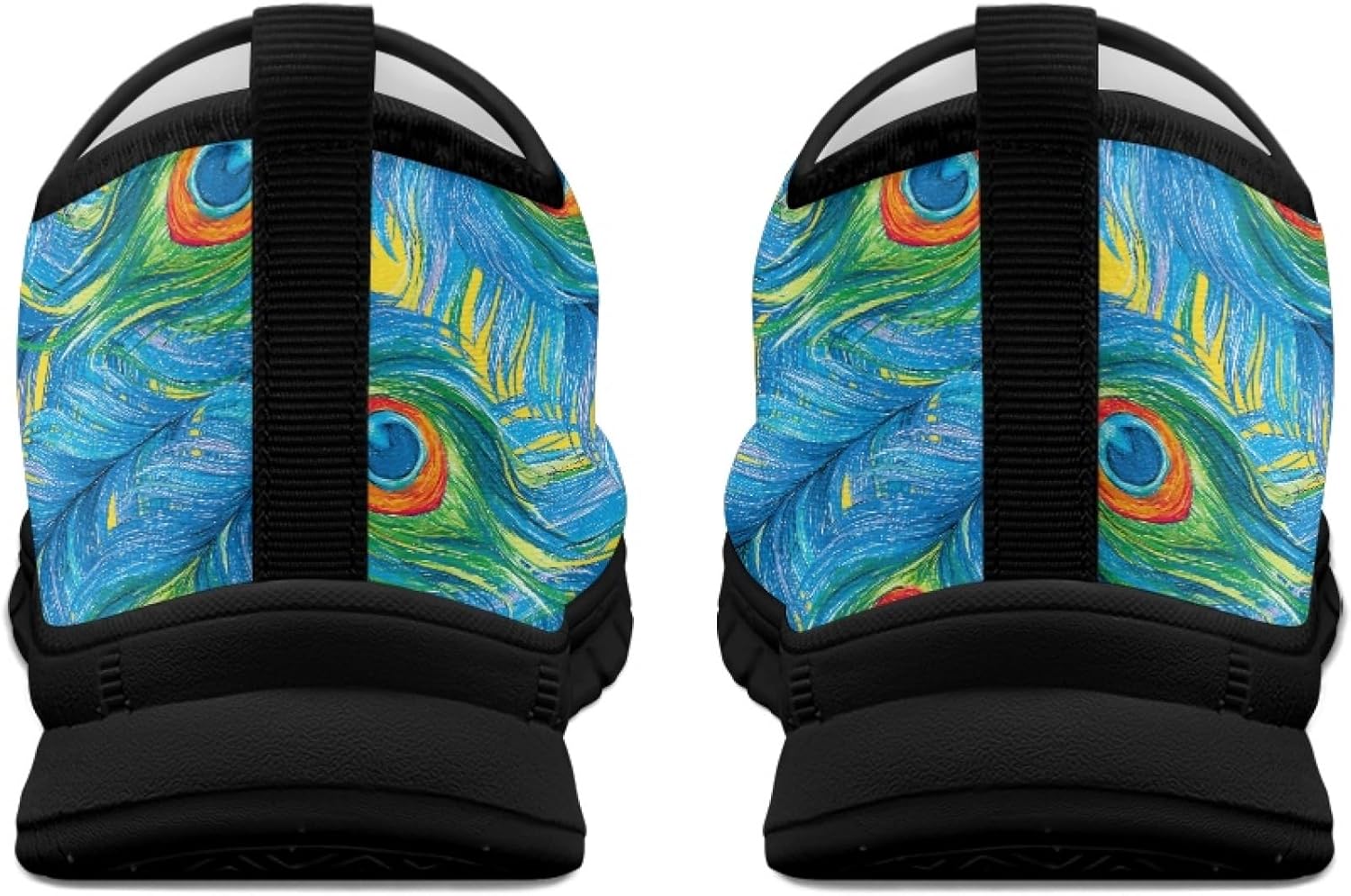 Pinupub Low Top Shoes for Women Breathable Mesh Casual Sneakers Stylish Slip On Walking Shoes Comfy Work Flats