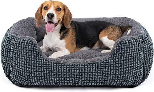 FURTIME Panier pour Chien Moyen Taille, Lit Chien Lavable, Antidérapant