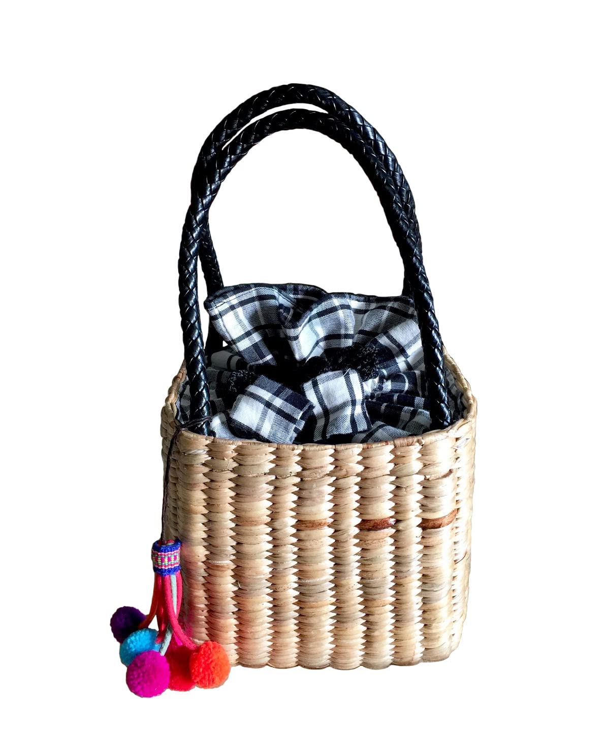 Handwoven Straw Bag,Mini Straw Tote Handbag,Mini Straw Bag