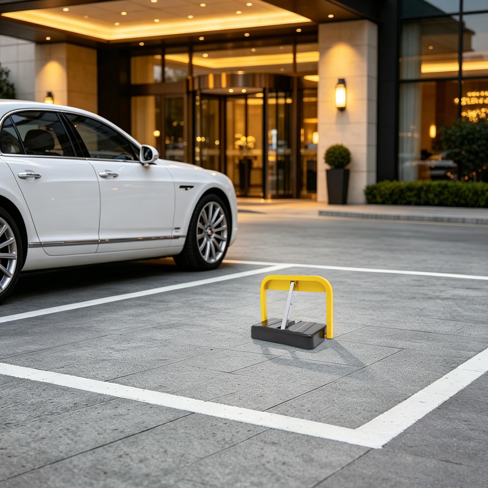Blocco parcheggio pieghevole con telecomando, portata 15 m | Serratura elettronica per parcheggio auto, telecomando, blocco parcheggio auto, blocco parcheggio, IP67