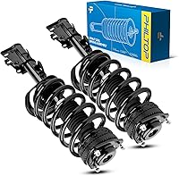 Vista 111 de PHILTOP - Bolsa trasera con resorte de aire para BMW X5 2007-2018 2008-2019 BMW X6 949857 - Actualización de suspensión duradera Suspensión cargada