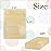50Pack Small Resealable Coin Envelopes Bags with Clear Window Mini Brown Kraft Paper Heat Seal Airtight Packaging Bags Zipper Seal Resealable Heat Seal Pouch Coffee Packaging 3.54x5.1inch