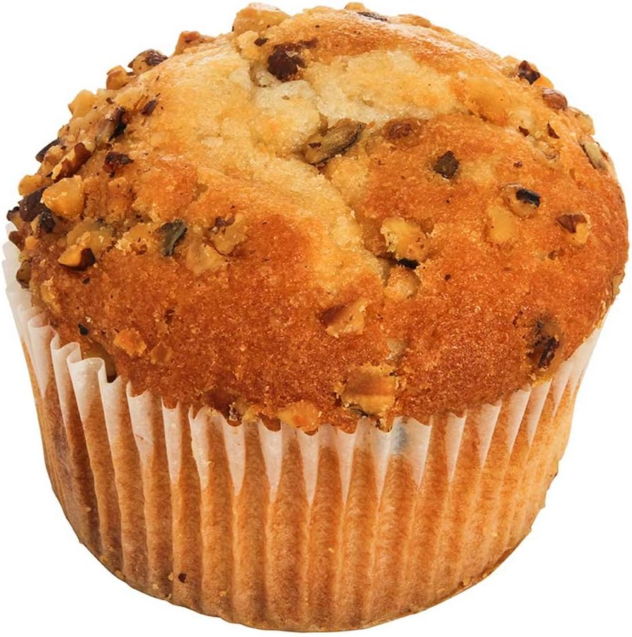 Delicious Essentials Banana Nut Muffin, 4 Ounce -- 24 per case.
