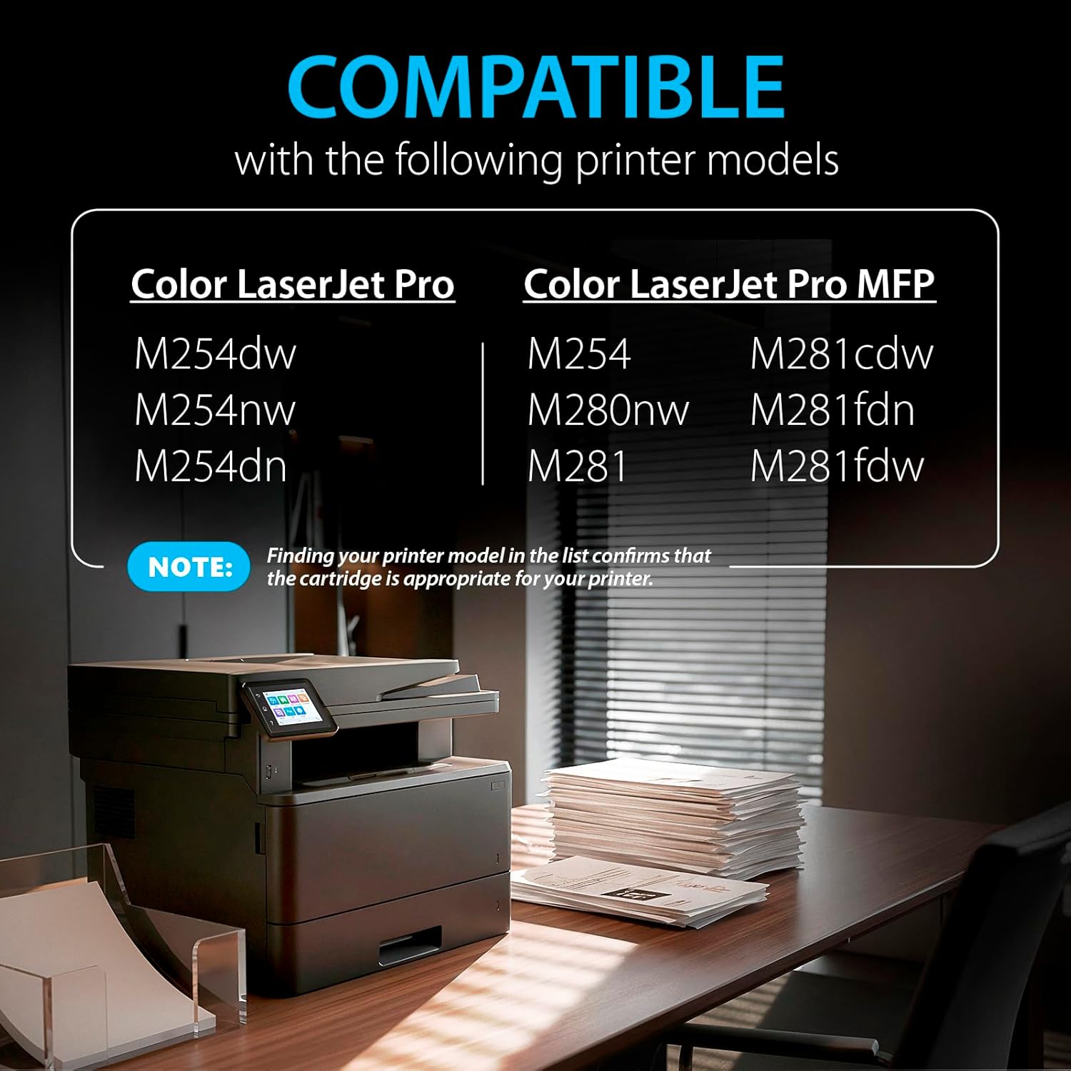 Smart Ink Compatible Toner Cartridge Replacement for HP 202X 202A with Built-in Chip High Yield (4 Pack) to use with Color LaserJet Pro MFP M281fdw M281cdw M254dw Printer (Black Cyan Magenta Yellow)