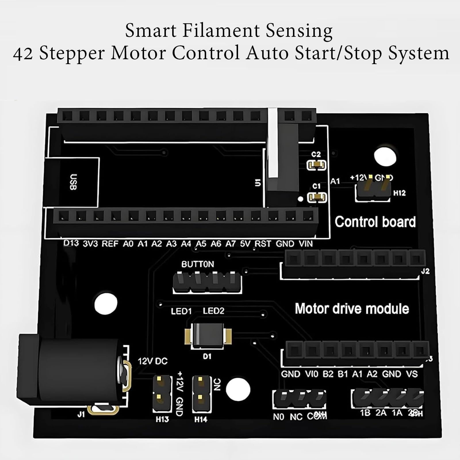 Bobinador eléctrico de filamento con control de sensor para capas suaves, ideal para bricolaje y uso en talleres
