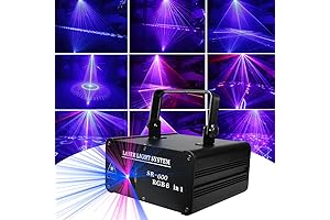 6-in-1 3D Animation Laser Party Light for Unforgettable Celebrations