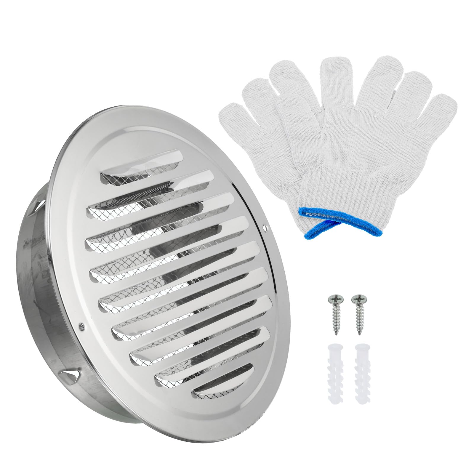 PATIKIL 7" Round Soffit Air Vents