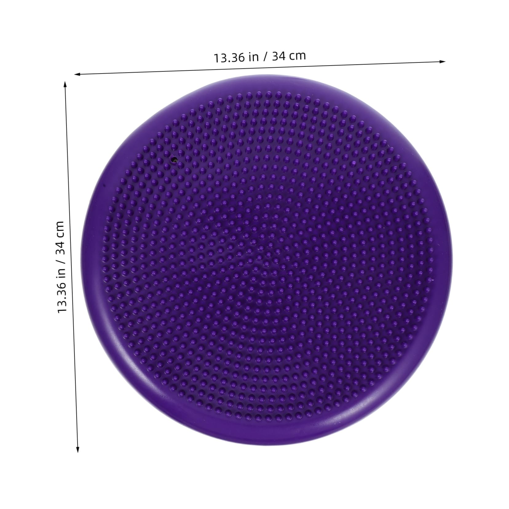 Cuscino Gonfiabile Balance Disc in Pvc Pompa Manuale | Seduta Ergonomica per Ragazzo Ragazza, Supporto per Equilibrio e Postura, Accessorio per Allenamento Domestico