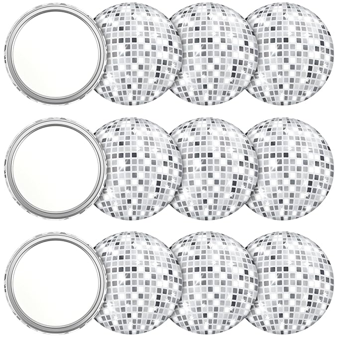 Qunclay Disco Ball Compact Mirror