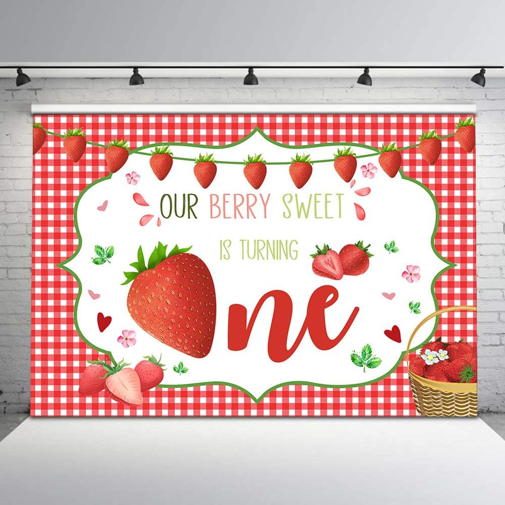 Merino Wool Socks Avezano Strawberry Baby Shower Banner - Berry Sweet Baby Welcome Door Decorations Outdoor Performance Socks