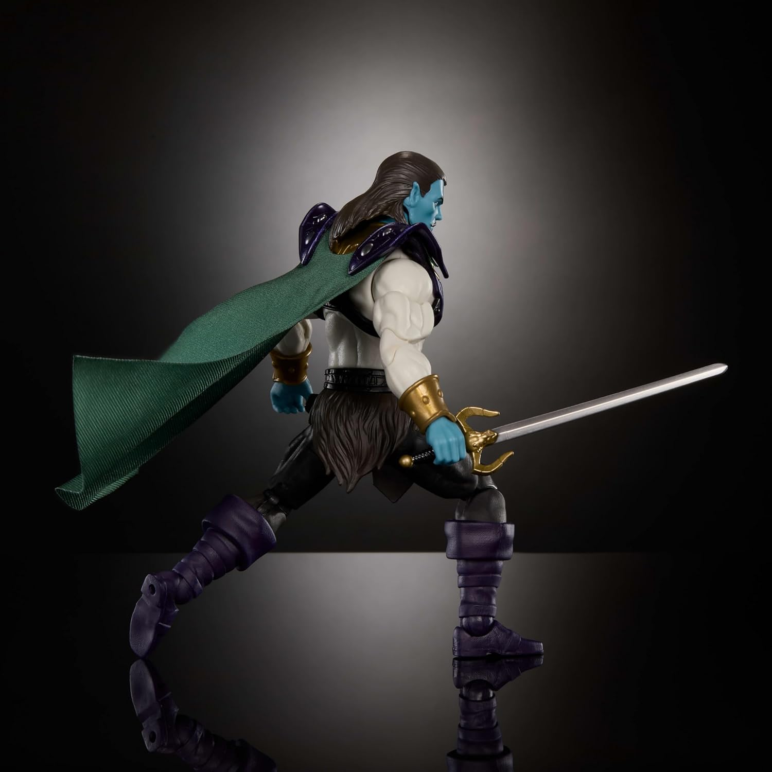 Masters of The Universe Masterverse Action Figure Keldor New Eternia, 7 Inch Motu Toy, 30 Points Articulation, Extra Zombie Head & Sword & Holster
