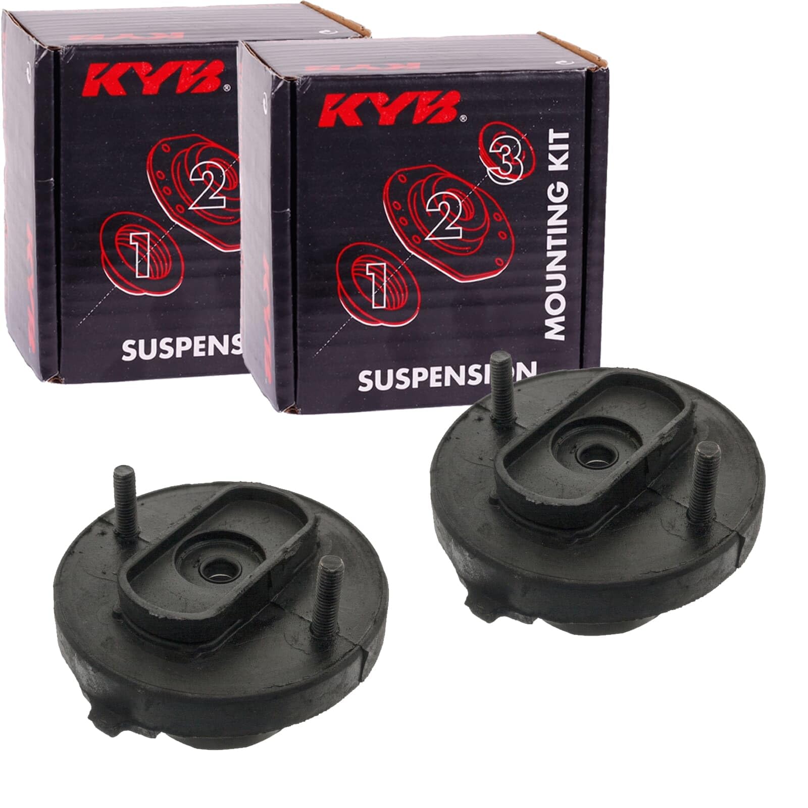 2x KYB Domlager Federbeinstützlager hinten Beidseitig | 2x SM9500 Kompatibel mit Twingo I (C06_)