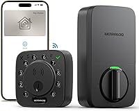 Vista 1 de ULTRALOQ Bolt NFC Smart Lock, Tap to Unlock with Apple Home Key and Android NFC, Built-in WiFi Deadbolt, App Remote Control, Auto Lock, Works with