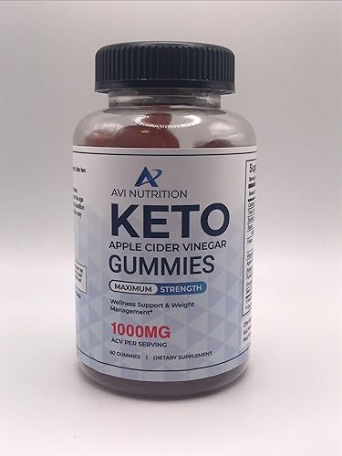 Miniatura 2 de Zonata Avi Nutrition - Gomitas cetogénicas Avi Nutrition ACV, gomitas de vinagre de sidra de manzana para perder peso (60 gomitas)