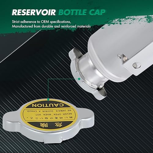 Miniatura 3 de SCITOO Depósito de refrigerante Botella 10.1 fl oz Tanque de desbordamiento de refrigerante universal