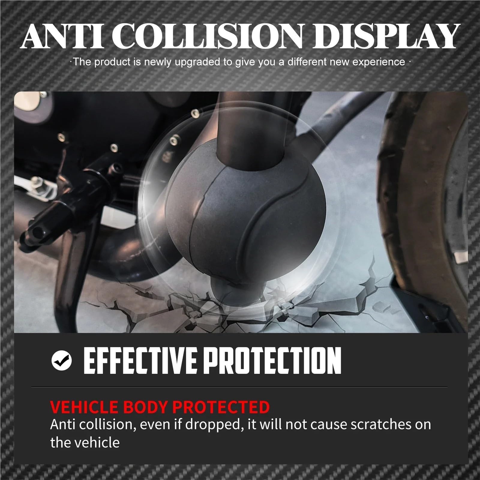 Protectores de Motor para Motos 2 Protectores de Barra de Choque para Motocicleta de 1" a 1,25", de 22 a 32 mm, compatibles con Harley. Amortiguador de Motocicleta