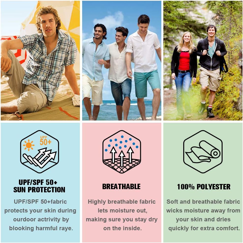 Women's UPF 50 UV Sun Protection Long Sleeve Safari Shirts Quick Dry Hiking Travel Fishing Outdoor Cool Shirts - Image 7