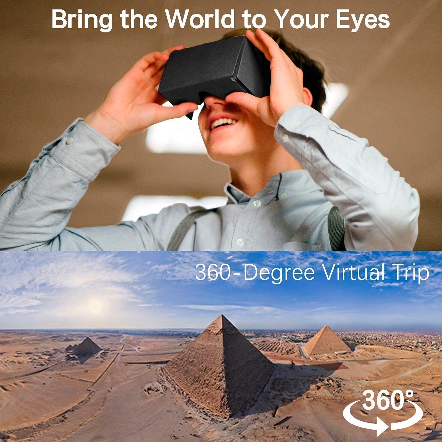 Amazon.co.jp: Google Cardboard V2 Version 2 Virtual Reality
