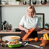 Vista 7 de Cucharón de salsa con boquilla de vertido, cucharón de salsa de mango largo de 10.6 pulgadas, cuchara de acero inoxidable para salsas, salsas