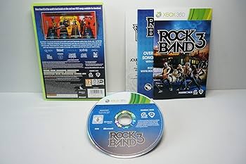 XBOX360 ROCK BAND 3 北米版 Amazon.com: Rockband 3 (Xbox 360) : Video Games