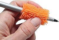 Vista 6 de Curious Minds Busy Bags Bulk 12 Squishy Soft Puffer Pencil Grip – Material escolar sensorial o premio