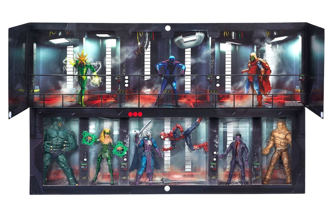 Marvel SDCC 2016 Comic Con Exclusive Harbro Legends 6" The Raft Box Set Spider-Man