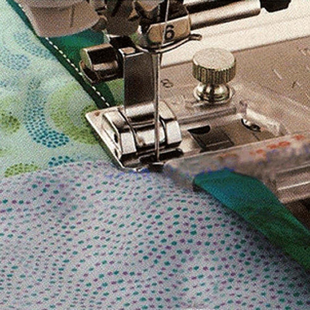 HONEYSEW Adjustable Bias Tape Binding Foot Snap On binder foot presser