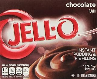 Jell-O Instant Pudding & Pie Filling Chocolate, 5.9 Oz