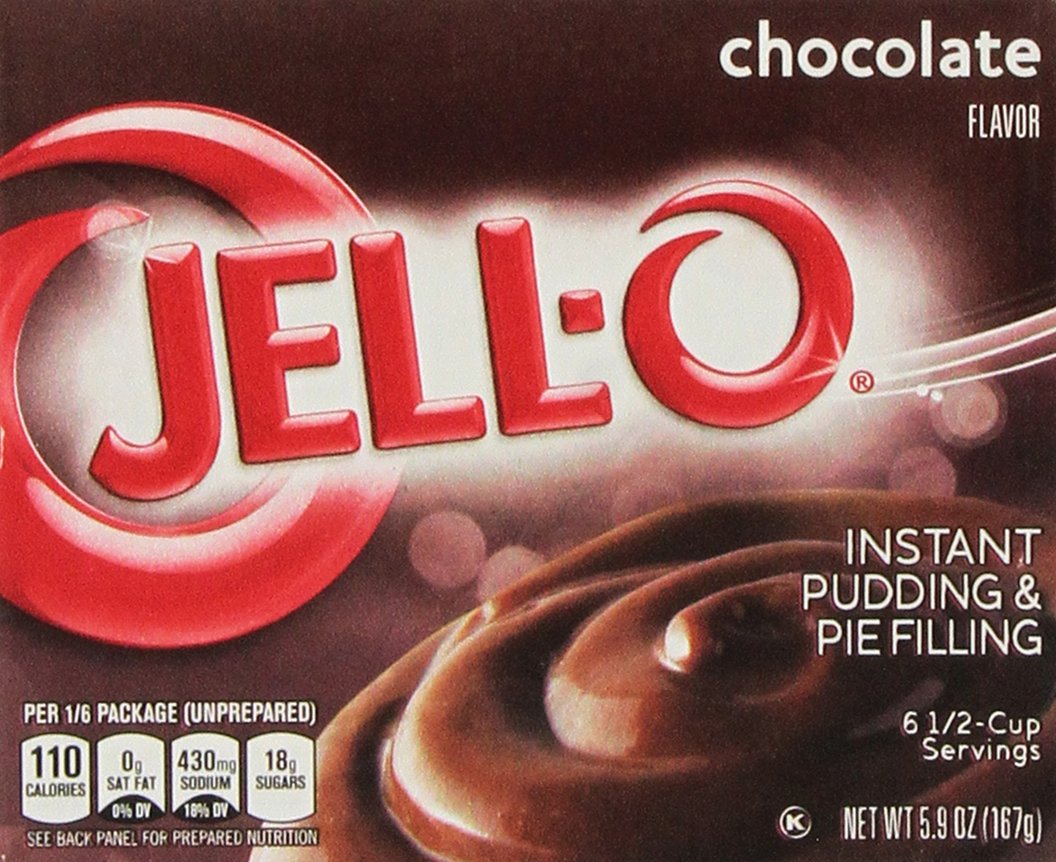 JellO, Chocolate Instant Pudding & Pie Filling, 5.9 Ounce