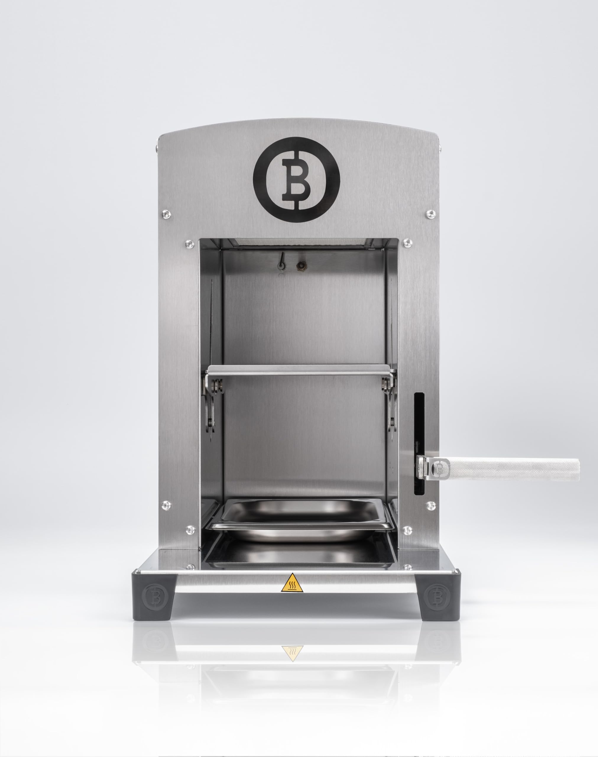 Beefer Pro II – Original Oberhitzegrill | 800 °C Keramikbrenner | Neue Brenner-Generation | Einhand-Höhenverstellung | System 800° | Edelstahl | EN16129 | 2,6 kW | 240 × 560 mm
