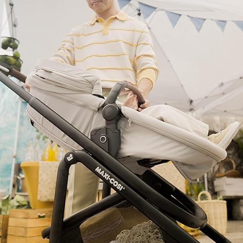 Miniatura 13 de Maxi-Cosi Tayla Max - Cochecitos de bebé, modulares con asiento ajustable, se convierte en carro plano, vista de padres y mundo, ligero, Onyx Wonder