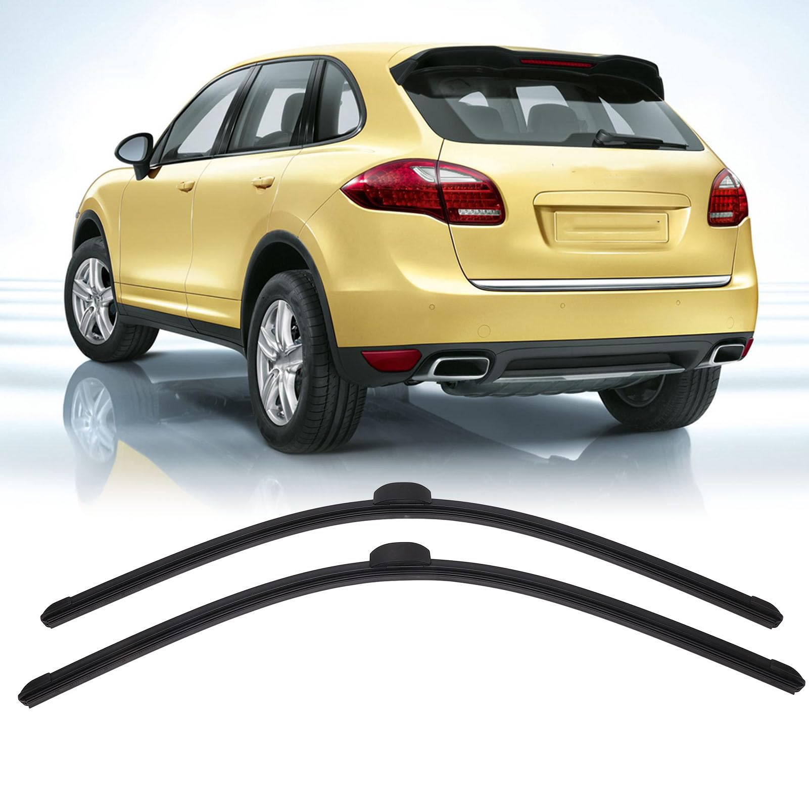 Amazon | フロントワイパーブレード 互換品 ゴム製ガラス用 2010-2018