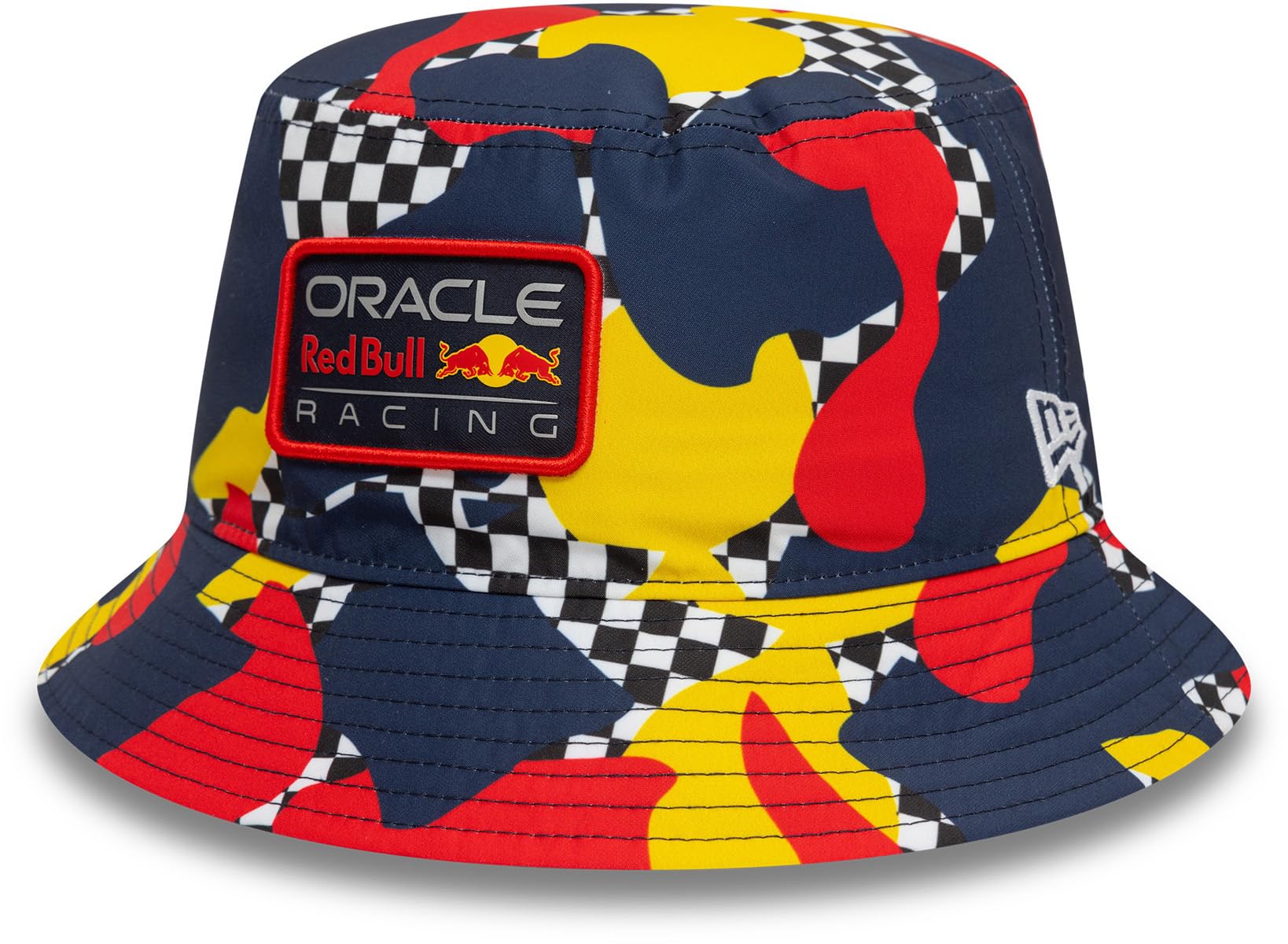 Red Bull Racing F1 Abstract Tapered Bucket Hat Adults - Night Sky